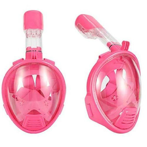 Picture of FULL FACE SNORKEL CHILD S/M PINK